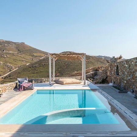 Wild View Mykonos Villa Merchia Beach Bagian luar foto