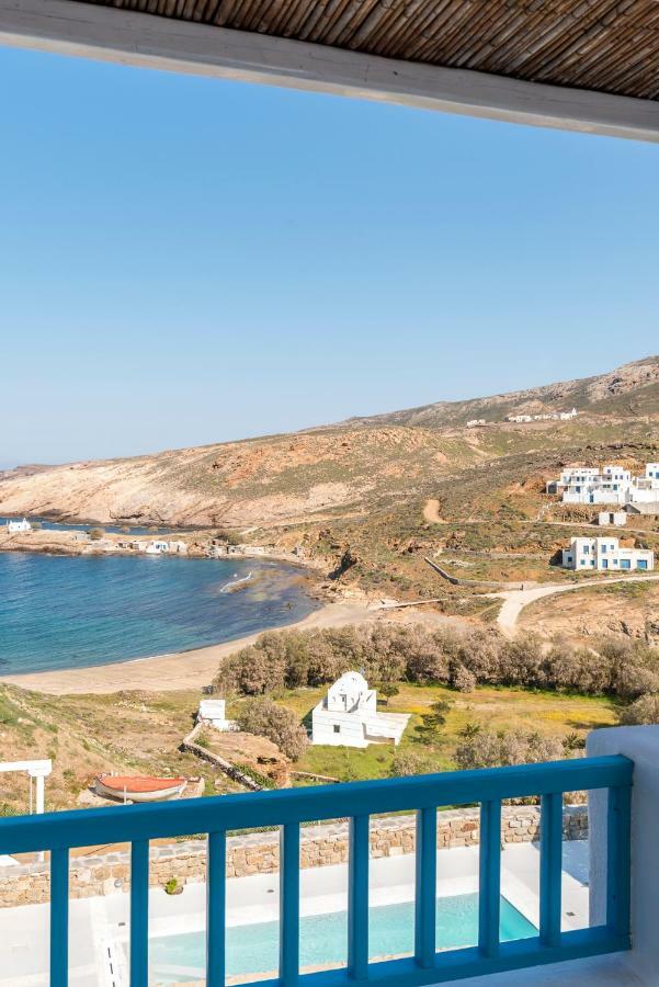 Wild View Mykonos Villa Merchia Beach Bagian luar foto