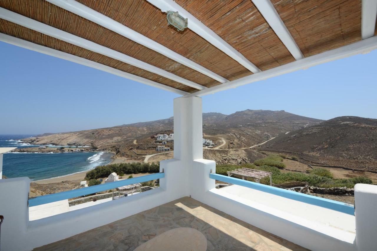 Wild View Mykonos Villa Merchia Beach Bagian luar foto