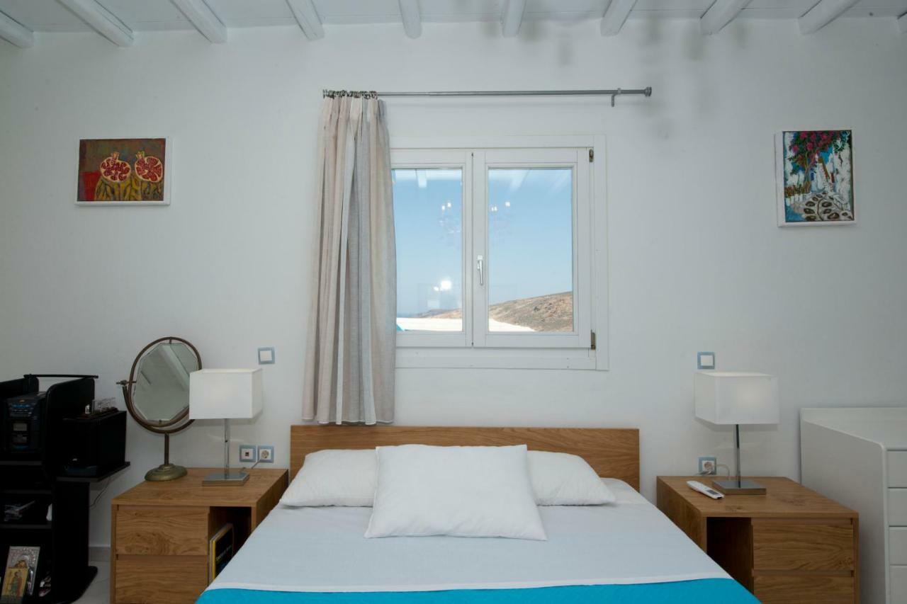 Wild View Mykonos Villa Merchia Beach Bagian luar foto