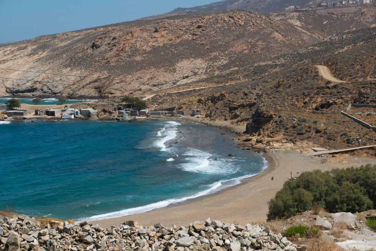 Wild View Mykonos Villa Merchia Beach Bagian luar foto