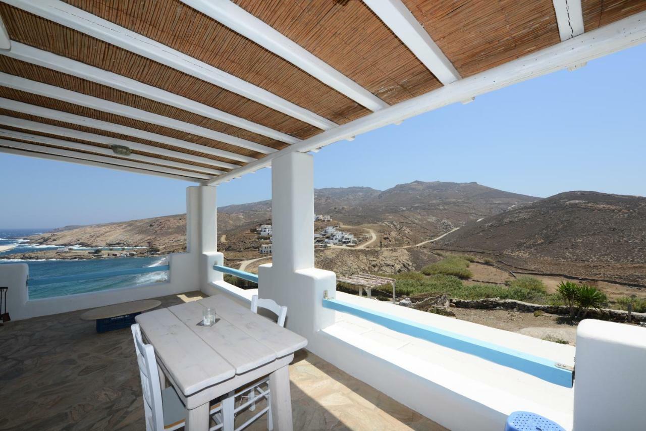Wild View Mykonos Villa Merchia Beach Bagian luar foto
