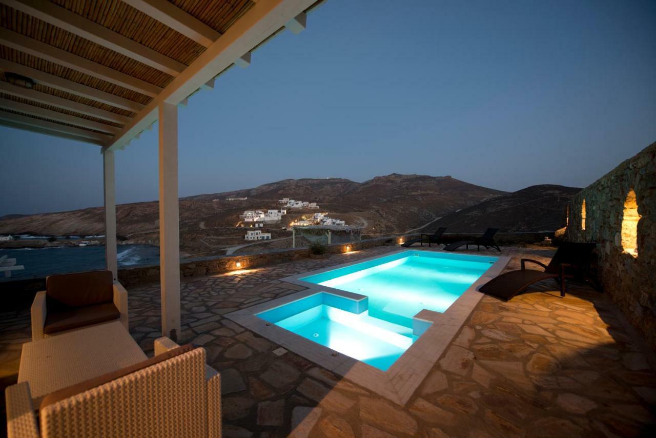 Wild View Mykonos Villa Merchia Beach Bagian luar foto