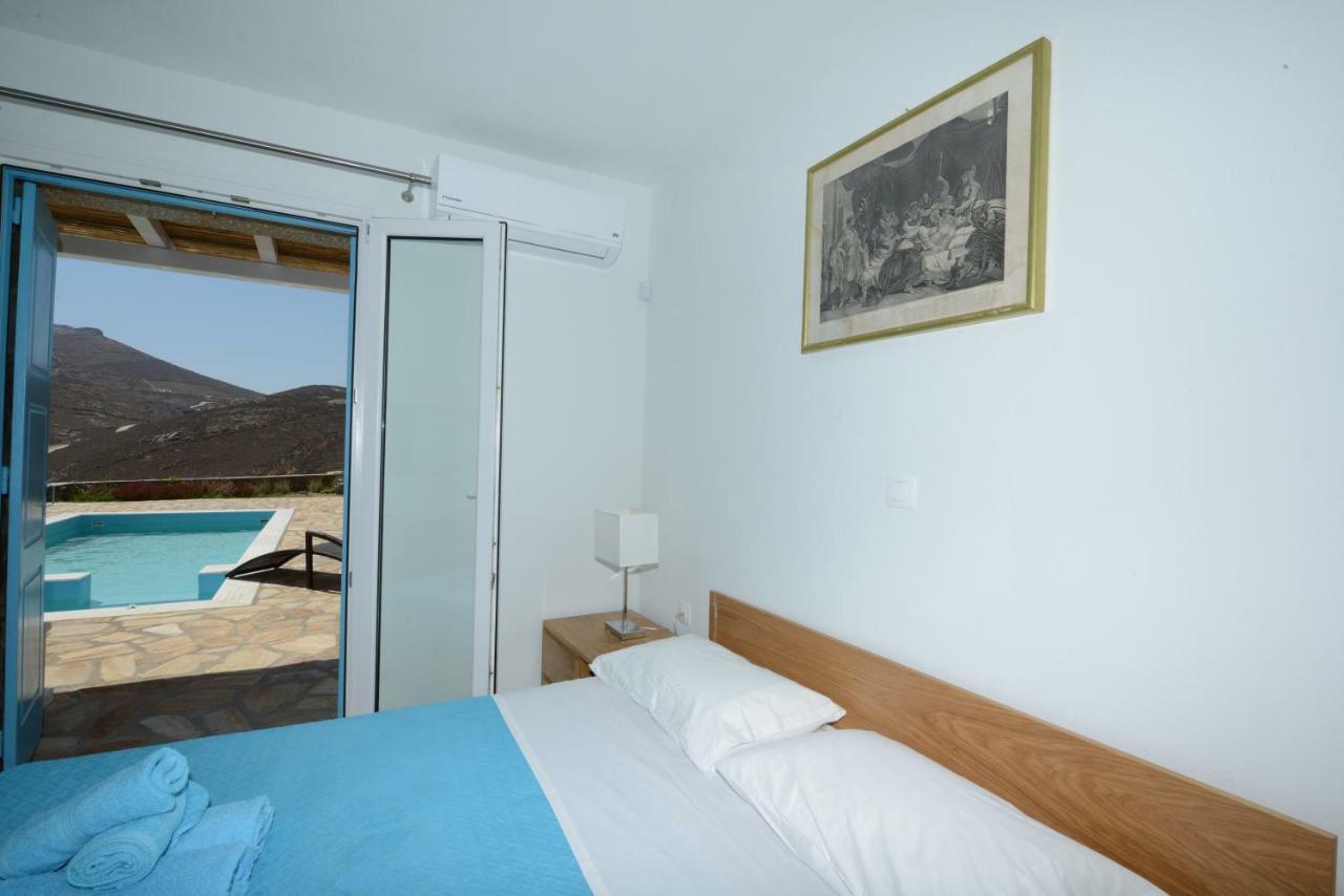 Wild View Mykonos Villa Merchia Beach Bagian luar foto