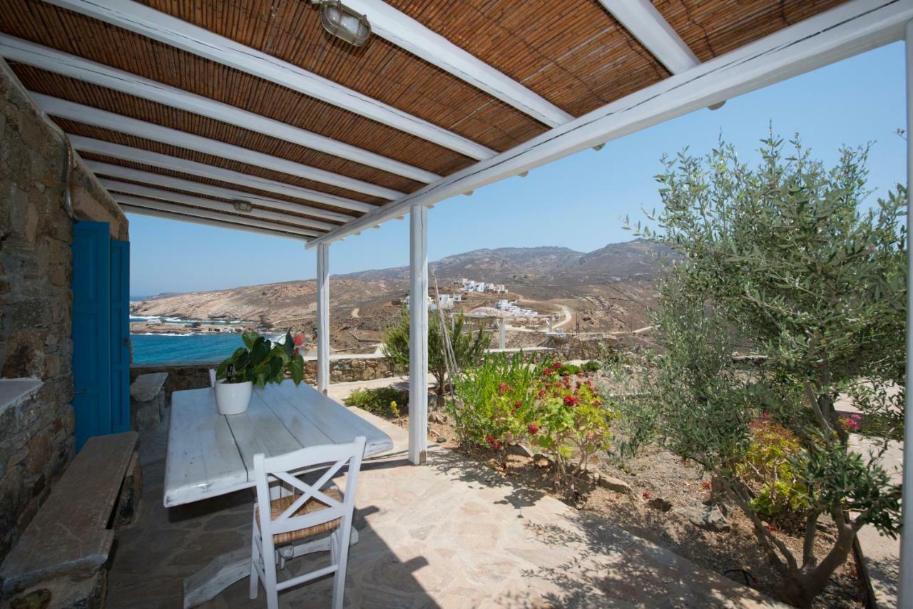 Wild View Mykonos Villa Merchia Beach Bagian luar foto