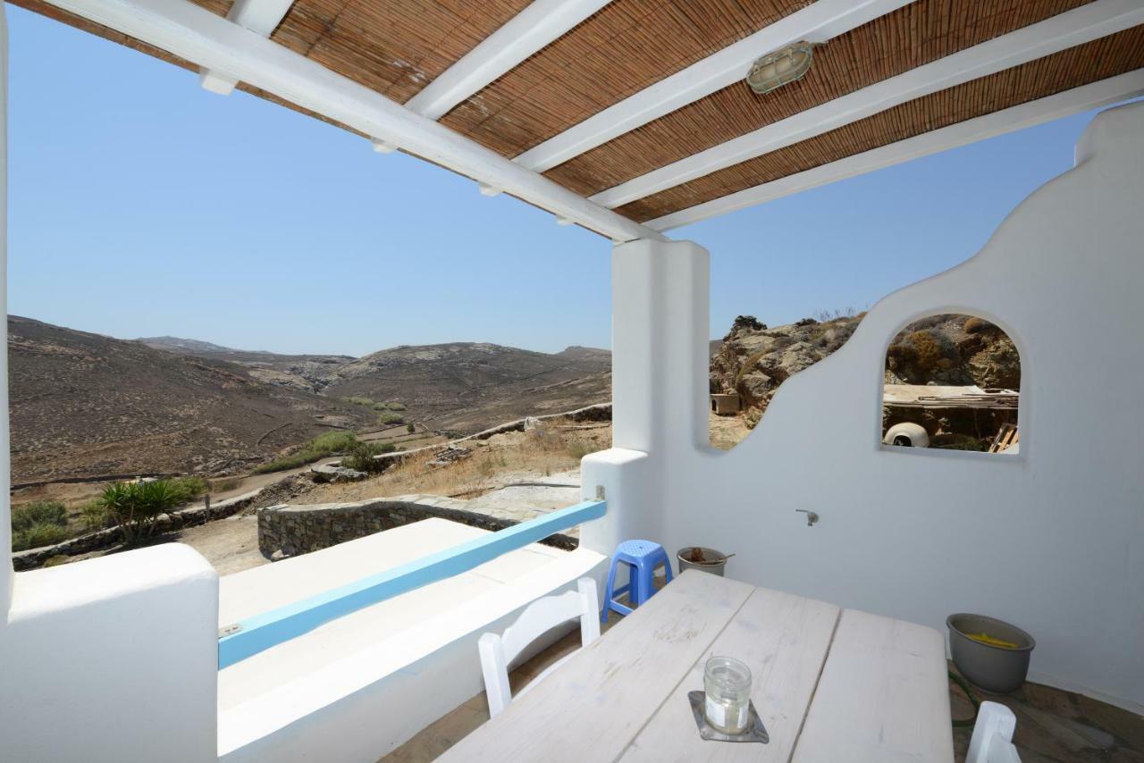 Wild View Mykonos Villa Merchia Beach Bagian luar foto