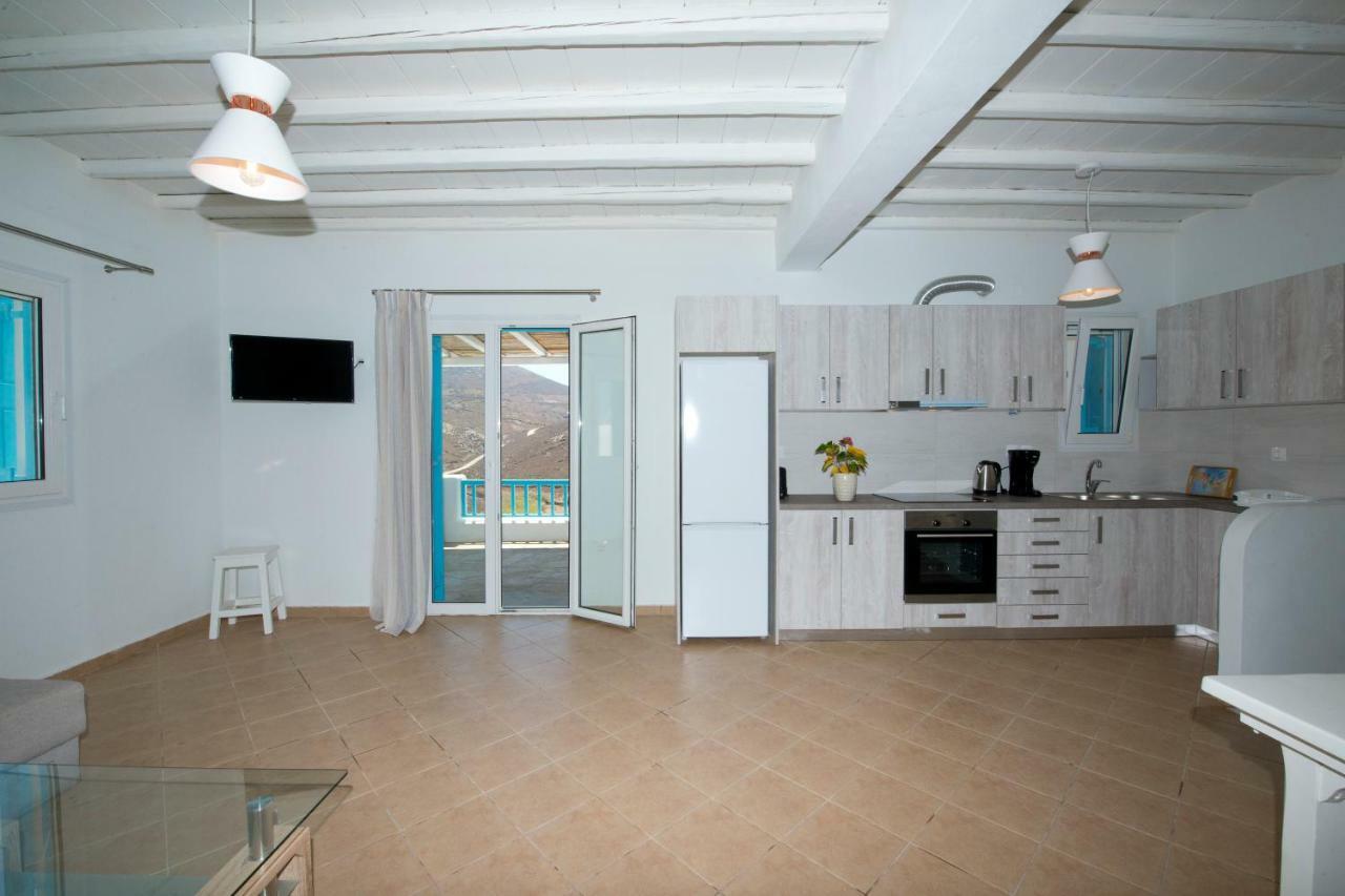 Wild View Mykonos Villa Merchia Beach Bagian luar foto