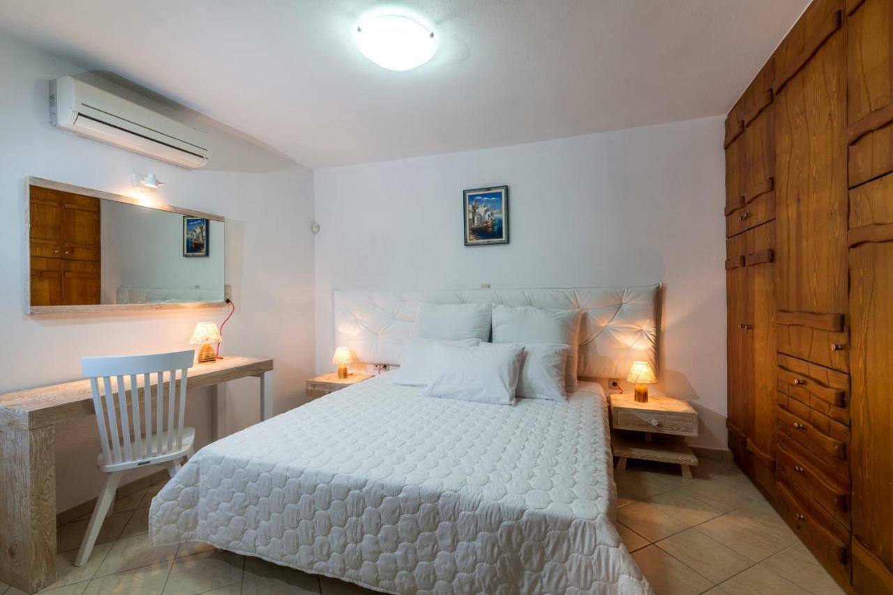 Wild View Mykonos Villa Merchia Beach Bagian luar foto